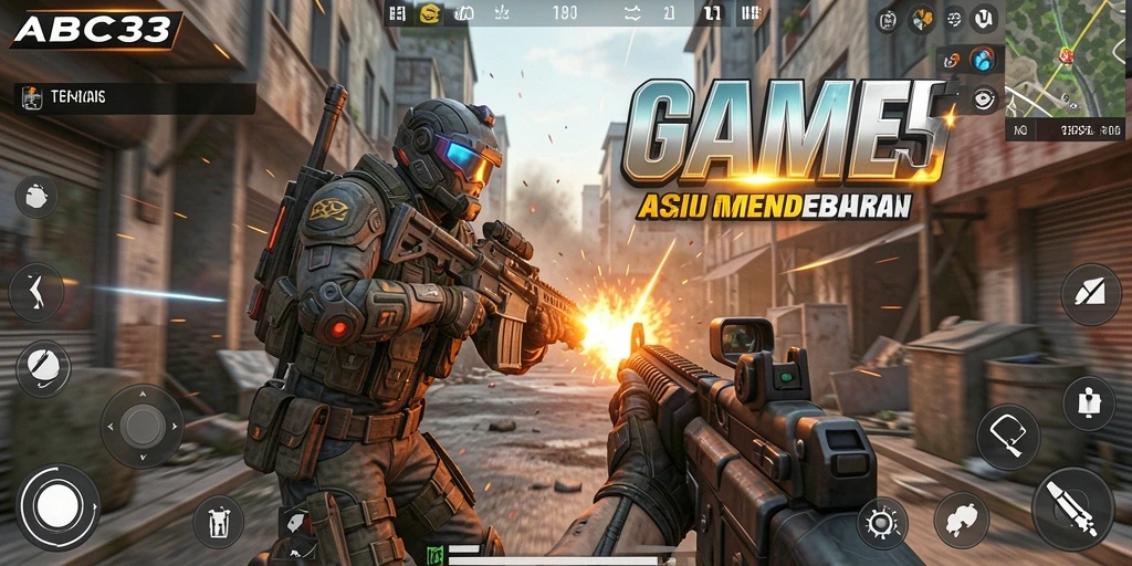 Tangkapan layar gameplay ABC33 yang penuh aksi dan strategis.