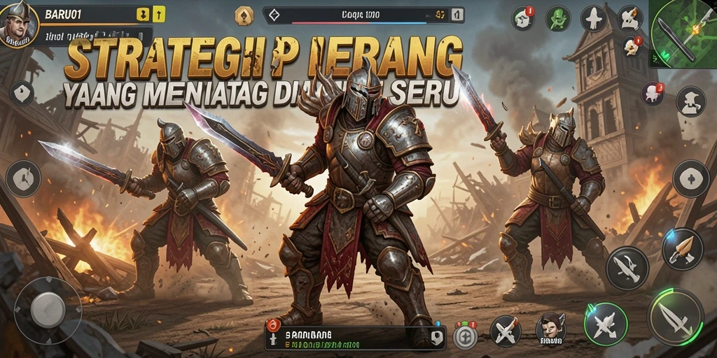 Menampilkan aksi pertempuran epik dalam BARU01