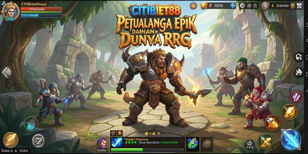 Tampilan gameplay yang mengasyikkan di CITIBET88 dengan aksi RPG yang seru.