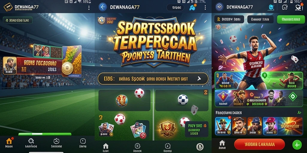 Tampilan menarik dari gameplay <strong>DEWANAGA77</strong> saat melakukan taruhan olahraga.