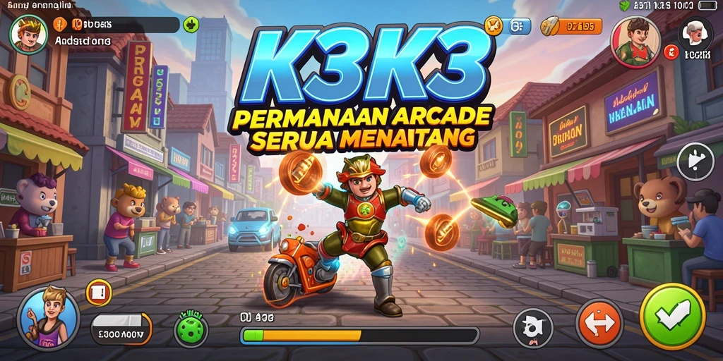 Tampilan gameplay yang menghibur dan penuh tantangan.