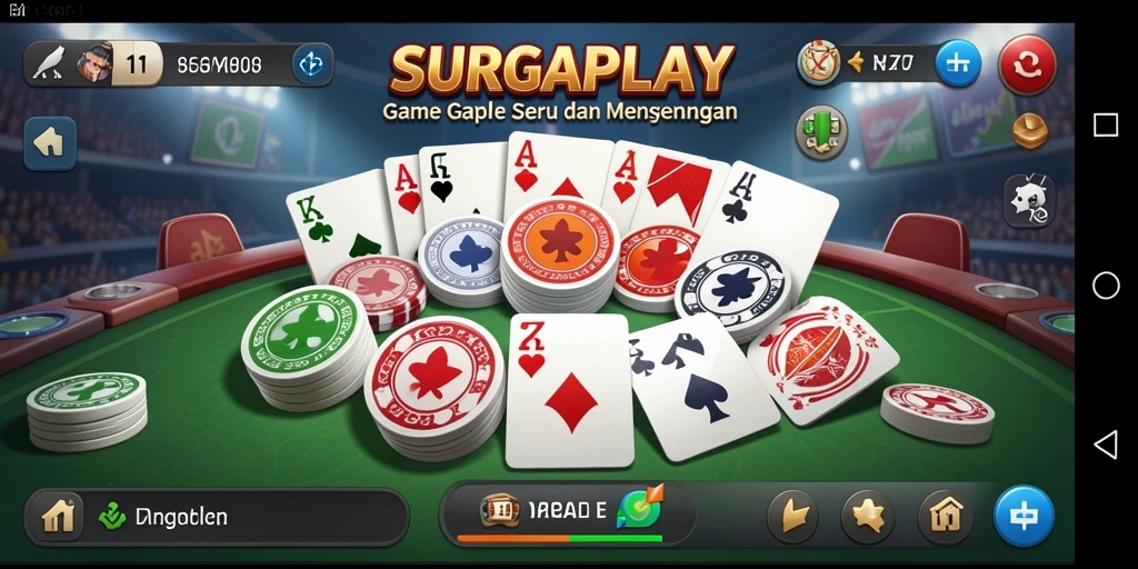 Tampilan gameplay SURGAPLAY yang menarik dan interaktif.