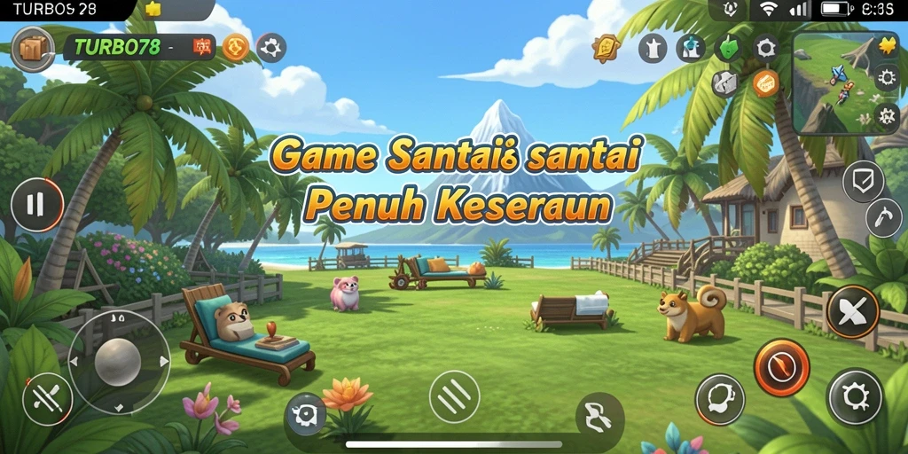 Screenshot utama TURBO78 yang menunjukkan keseruan gameplay.